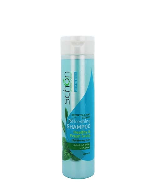 Schon Shampoo Green Tea and Mint for Oily Hair 400ml