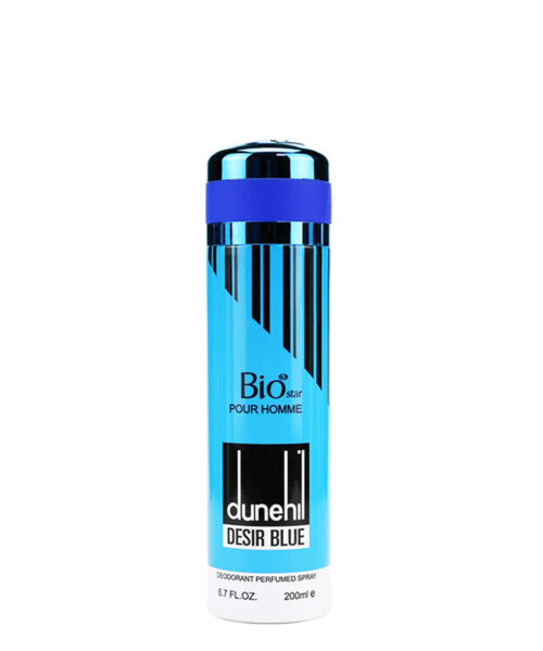 اسپری بدن بیو استار Bio Star رایحه دانهیل دیزایر بلو Dunhill Desire Blue