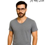 زیرپوش-مردانه-آستین-دار-نخ-ملانژ-رنگی-یقه-باز-و-بسته-وحدت-8