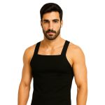زیرپوش-مردانه-یقه-خشتی-نخ-دو-رو-مشکی-وحدت-4