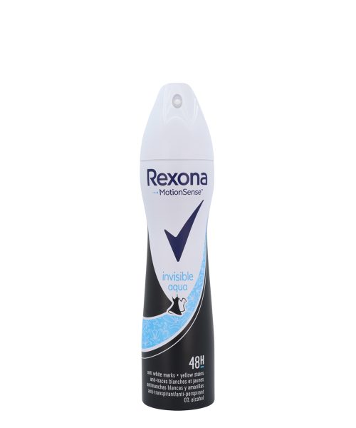 اسپری-رکسونا-Rexona-زنانه-رايحه-اينويزيبل-آکوا-Invisible-Aqua