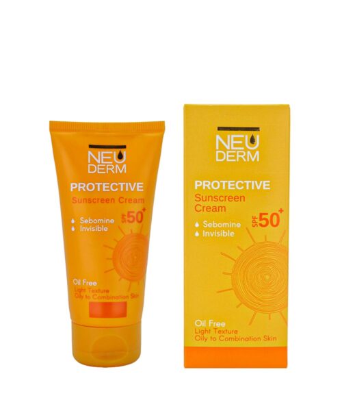 کرم-ضد-آفتاب-فاقد-چربی-نئودرم-بی-رنگ-SPF-50-1